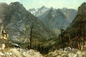 Albert Bierstadt Painting - The Sierra Nevadas Albert Bierstadt